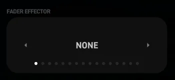 FADER EFFECTOR