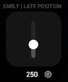 EARLY | LATE POSITION