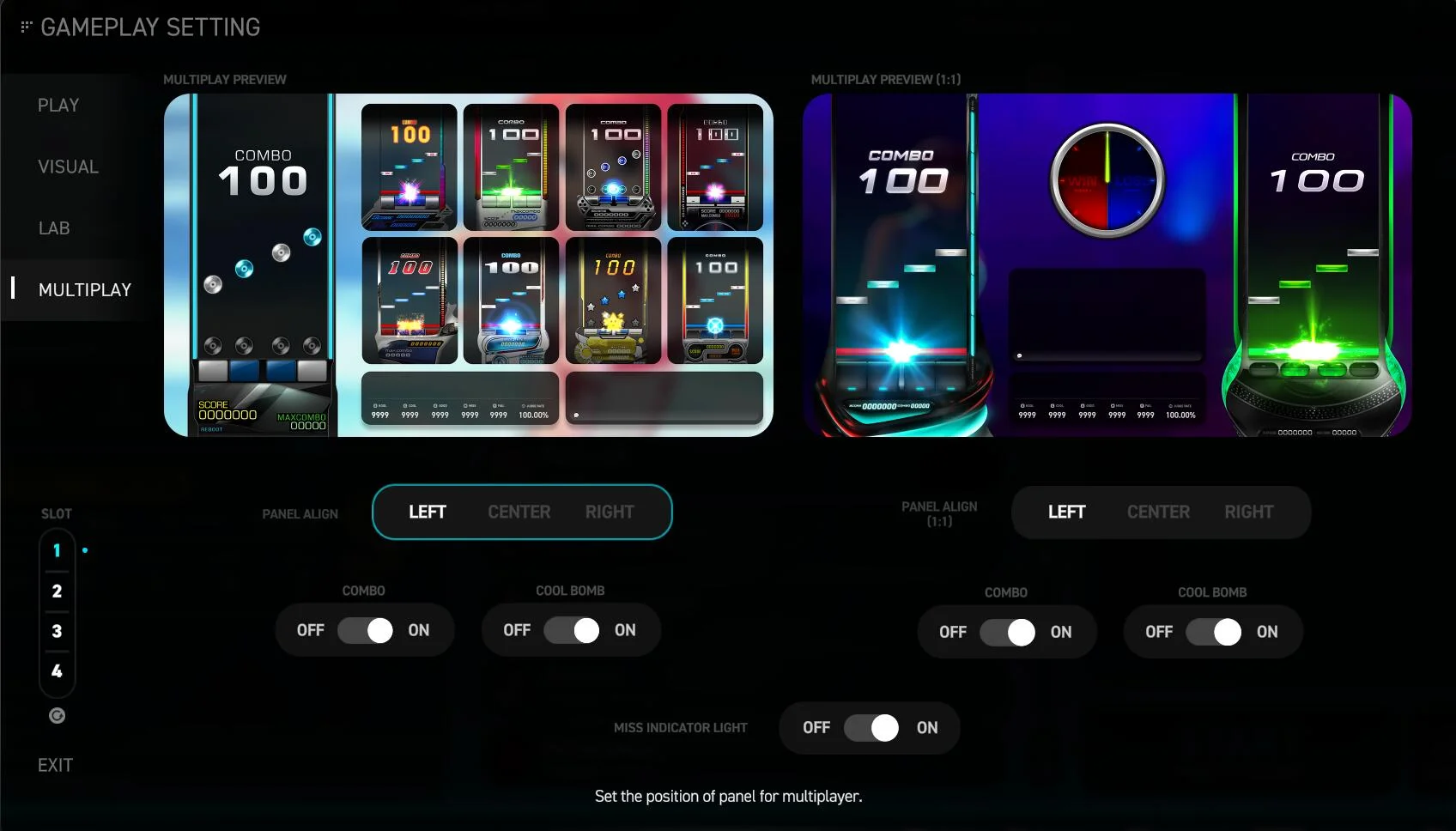  高级参数设置 - MULTIPLAY