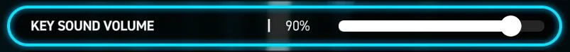 KEY SOUND VOLUME